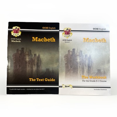 GCSE Macbeth English the Text Guide and the Workbook for the 9-1 course
