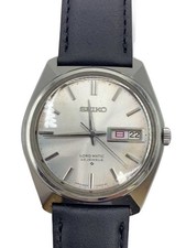 SEIKO Automatic Wristwatch/Analog/SLV/BLK/5606 7000//