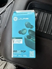 JLab Go Air POP True Wireless Bluetooth Earbuds, iOS, Android, Headphone SLATE
