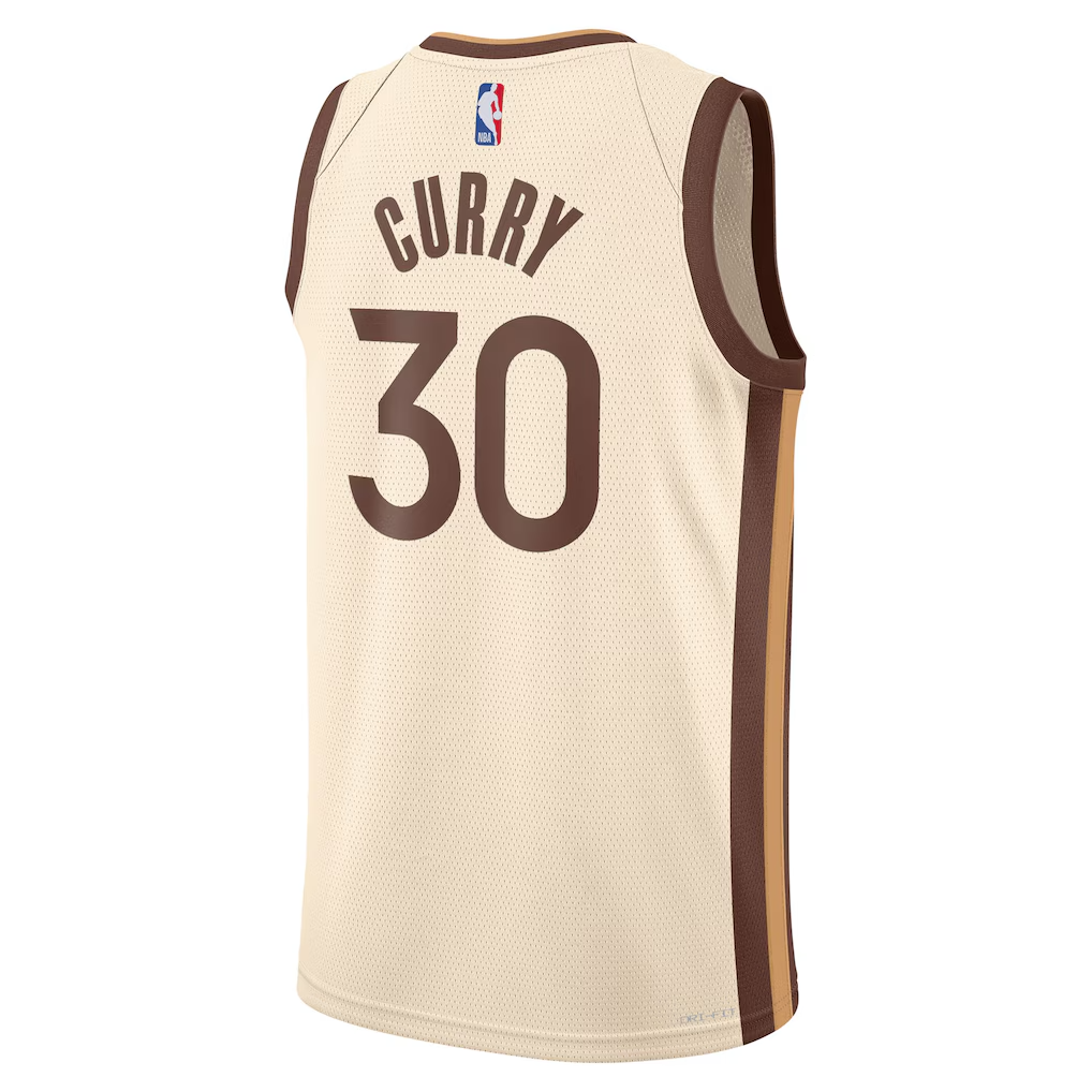 Stephen Curry Golden State Warriors City Edition Nike Swingman