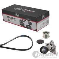 Gates Micro-V Kit KEILRIPPENRIEMEN-SATZ Passend FüR Nissan Interstar Primastar