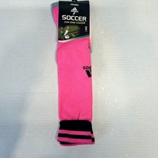 ADIDAS YOUTH SOCCER SOCKS One Pair Pink Small Youth Shoe Size 13C-4Y 5147303