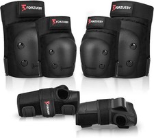 6 in 1 Protective Gear Set Knee Pads Elbow Pads Wrist Guards For Skating Cycling