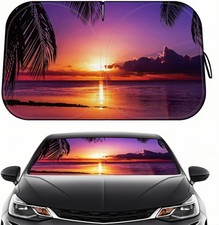 Car Windshield Sun Shade - Reflector Sunshade Offers Ultimate Protection for Car