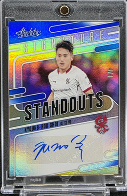 2025 Panini Absolute Legends K League Kyoung-Rok Choi 4/4 Gold Power Auto 1/1
