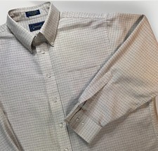 The Arrow Company Men's Wrinkle Free Oxford Collared Dress Shirt 17.5-34/35