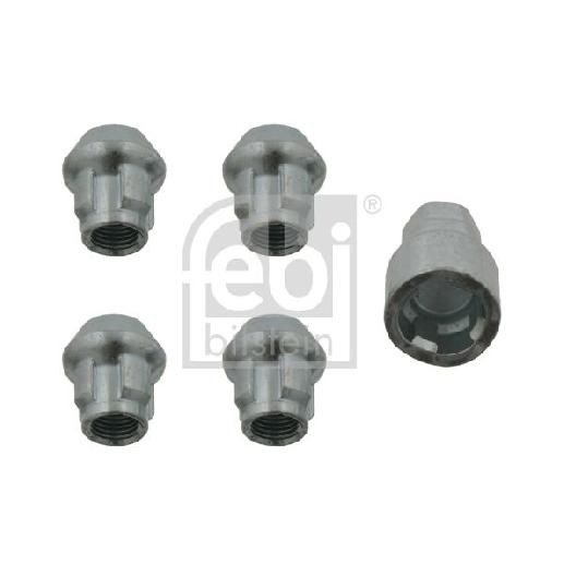 4X Radmutter FüR Nissan Murano Z51 2.5 13 Bis 14 Febi LA2 Z16-image