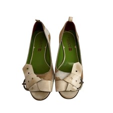 Guillaume Hinfray Italy Leather Suede Flats US 6B EU 36 Cardinale Ludivina Vint