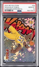 2024 PANINI REVOLUTION KABOOM! HORIZONTAL #34 SHAQUILLE O'NEAL PSA 10