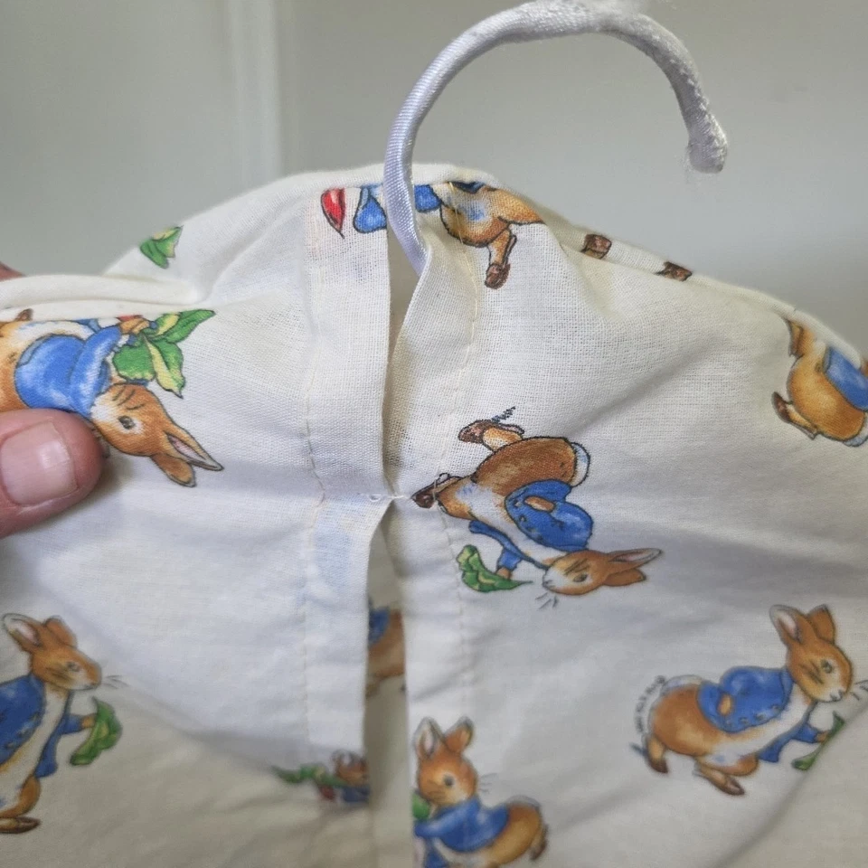 Cabide de porta vintage PETER RABBIT PENDURADO PORTA-FRALDAS EMPILHADOR Beatrix Potter - Imagem 4 de 4