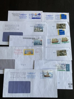 Ridas Ribnitz Damgarten Tessin Segeln Private Mail City Post Courier Kurier - Bild 1 von 4