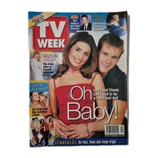 TV Week Vintage Magazine June 2-8, 2001 Home & Away, Pamela Anderson