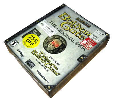 Baldur's Gate - The Original Saga + Expansion Pack - Big Box - PC Game - CD Rom