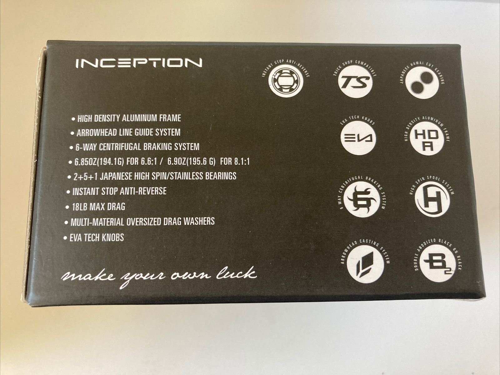 13 fishing inception reel 6.6:1