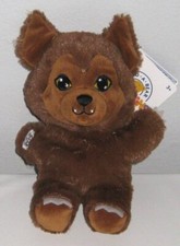 Build A Bear MINI BEANS Halloween HOWLIN' WEREWOLF Stuffed Plush Brown 7" 2024