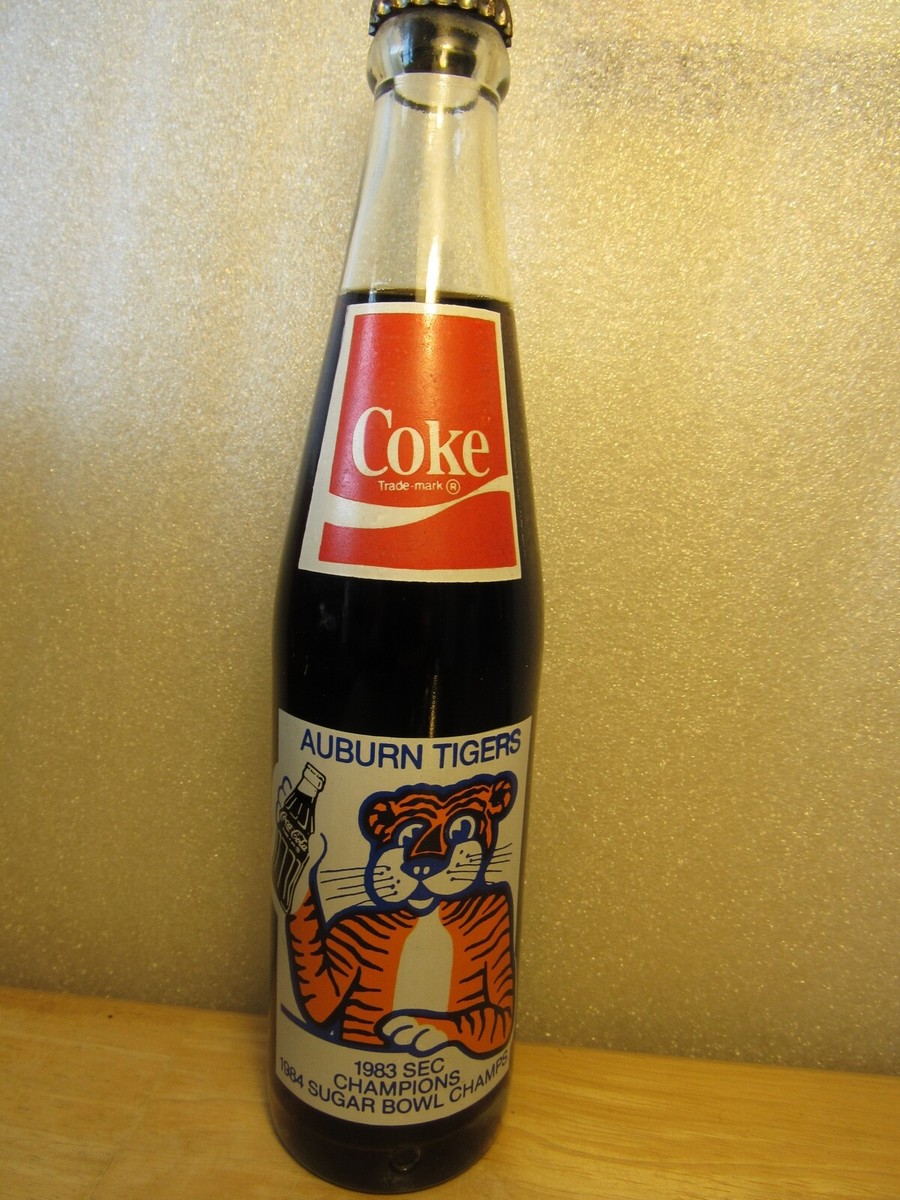 AUBURN TIGERS - Coca Cola Bottle - 1983 SEC Football Champions | eBay