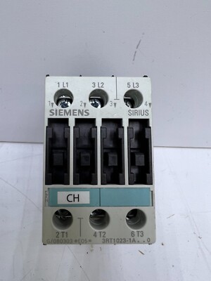Contacteur Auxiliaire Siemens 3RT1023-3A 40A 24V 3NO - Occasion Testé - Bon état
