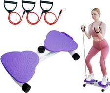 Exercise Twist Boards,Waist Twister Machine Exercise,Balance Board Massage (Pink
