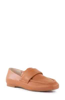 Women's BC Footwear Baby Steps Flats Loafers Cognac size 7.5M Nearly New
