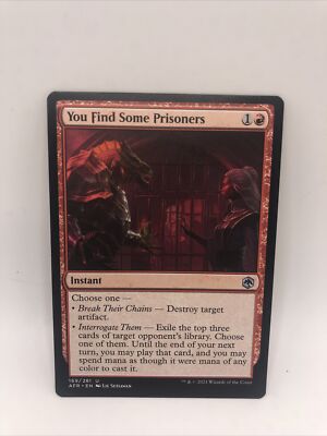 MTG - You Find Some Prisoners #169/281 - Adventures in the Forgotten Realms - NM