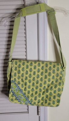 Vera Bradley Citrus Elephant Over The Shoulder Retired Messenger Bag 13.5''x10.5''