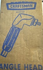 Vintage Sears Craftsman Angle Head - Crown Logo. Item 1850 Made In USA 605.18500