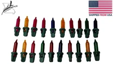 20x 2.5v Mixed Colors Mini Christmas Tree Light Bulbs Red Green Blue Orange D