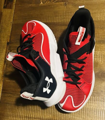 Under Armour Flow Futr X3 TEXAS TECH RED RAIDERS Sz 12. 5 Athlete Worn / Turf