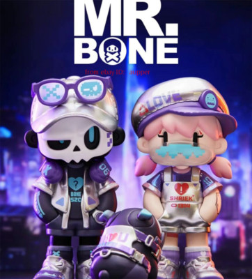 Mr.Bone & Shriek Future Lover Valentine'S Day Action Figure In