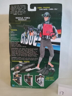 GI Joe Cobra Frogman Code Name: Cobra Eel 12” 1/6 Scale Action