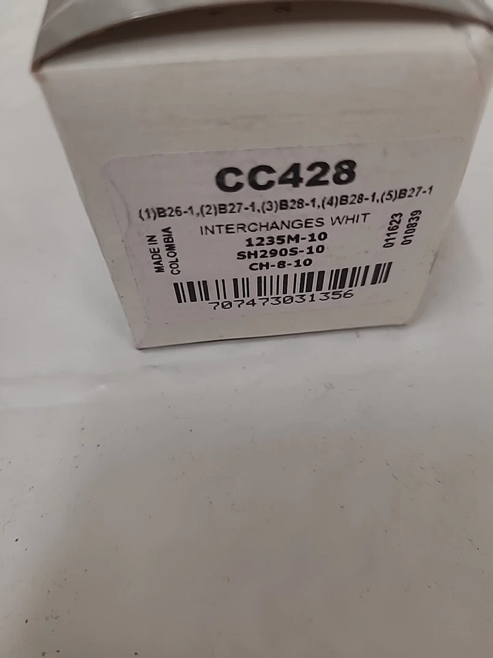 Juego de cojinetes de leva para bloque pequeño 68-02 GM/Chevrolet (identificación de tamaño inferior de 0,010") - CC428 Foto 2 de 4