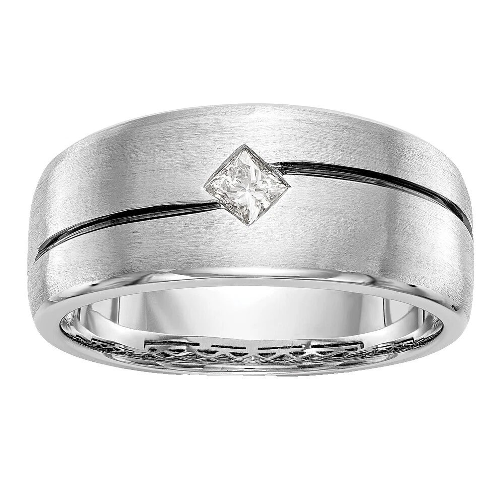 Enamel White Gold Jewelry for Men