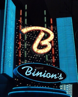 Binion's Casino Vintage Las Vegas Photo 8x10 | eBay