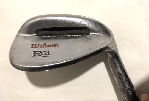 NICE WILSON SANDY ANDY R-61 SAND WEDGE WEDGE FLEX STEEL SHAFT ~ L@@K!!