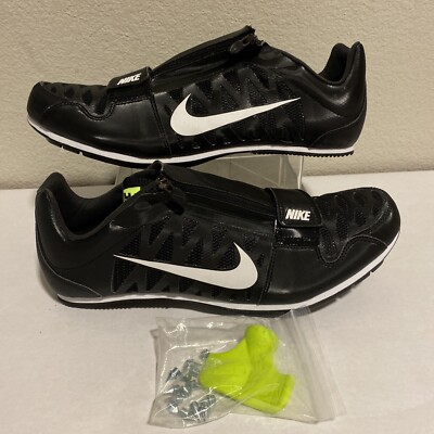 New Nike Zoom Long Jump 4 Track Shoes Black White 415339-017 Mens 12 New