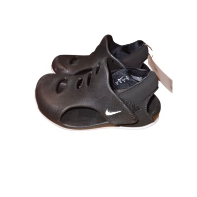 Nike Sunray Protect 3 Sandals Toddler Boys Size 9C Black New in Box