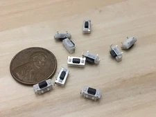10 Pieces White 3x6x3.5MM Tactile Tact Push Button Micro Switch Momentary C19