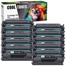 10PK CRG-121 Toner Cartridge Compatible For Canon 121 Image CLASS D1650 D1620