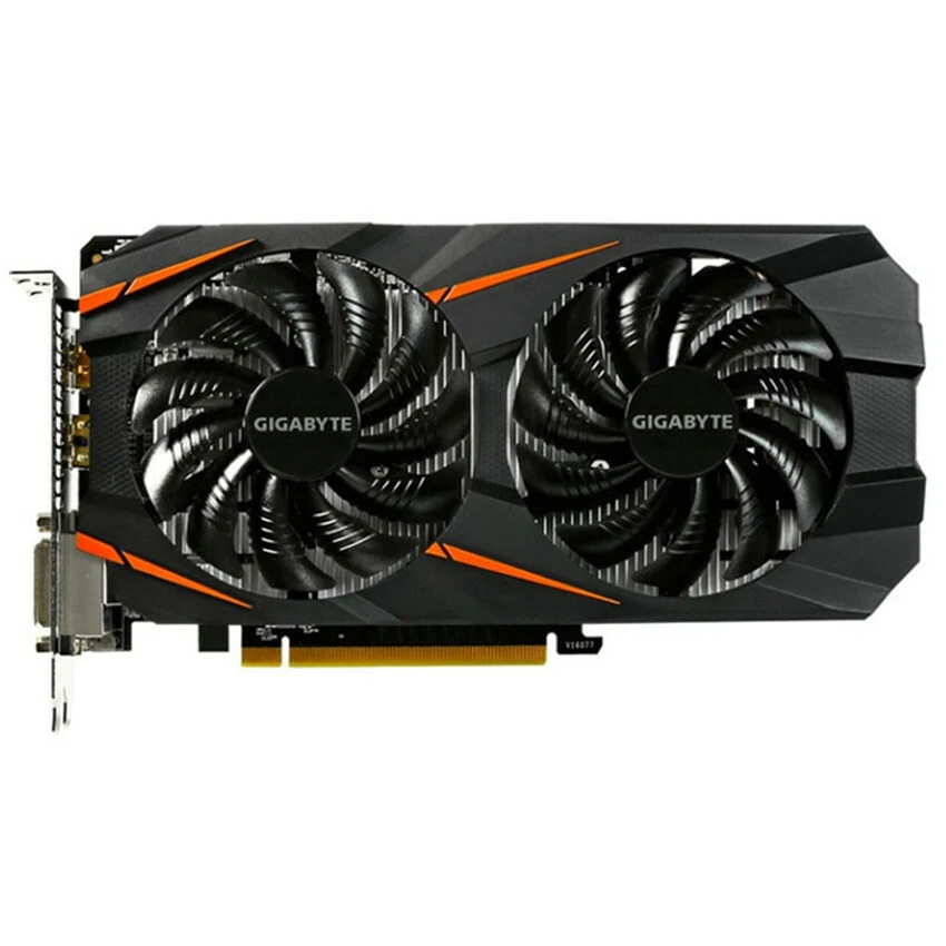 nederdel international suspendere Gigabyte GeForce GTX 1060 WINDFORCE OC 6G Graphics card - 6 GB - GDDR5  SDRAM | eBay