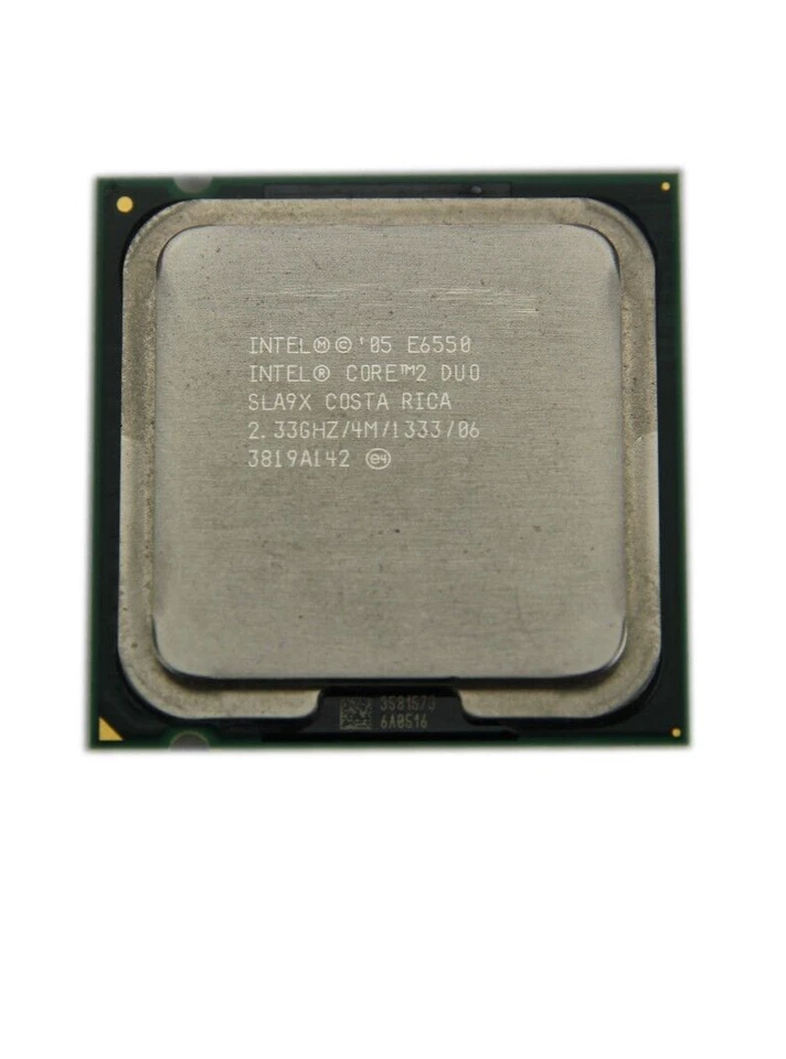 Lote de 10 computadoras de escritorio Intel Core 2 Duo E6550 2,33 GHz 4M 1333 MHz LGA775 SLA9X Foto 2 de 2