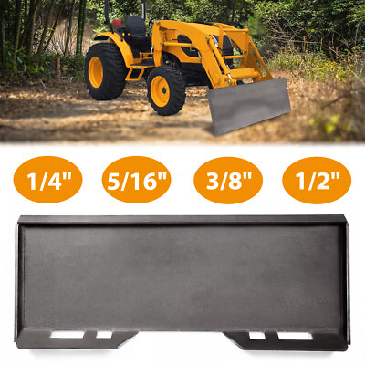 1/4'' 5/16'' 3/8'' 1/2''Skid Steer Mount Plate Adapter Loader Quick Tach Attachment