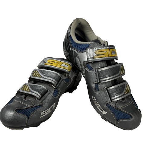 Sidi Defender Downhill MTB Cycling Shoes Black/Yellow Size 41 EU