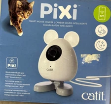 Catit Pixi Smart Mouse Camera Cat Pet Monitoring App Controlled HD Video Monitor