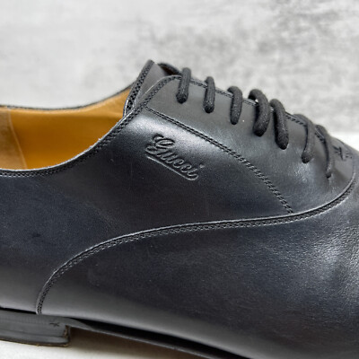 Gucci Leather Cap Toe Oxford Dress Shoes - Men display picture 1