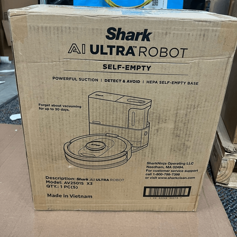美品Shark AI Robot 本体 Shark AI Robot Vacuum with XL HEPA Self-Empty Base, Bagless, 60