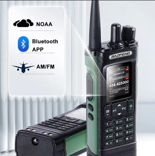 BAOFENG UV-32 GPS Walkie Talkie Type-C Multi Bande Bluetooth APP Radio bidirectionnelle - Photo 16/31