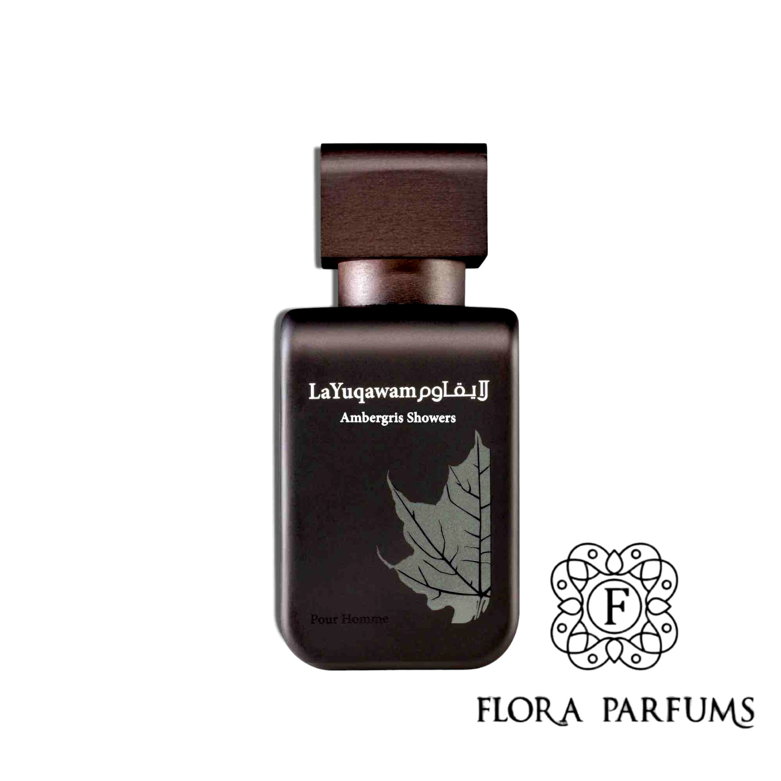Eau de parfum Ambergris Showers Rasasi flacon 75ml pour vos soirées