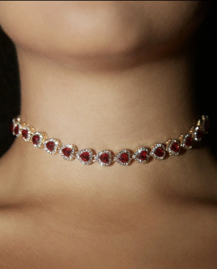 Ruby choker deals