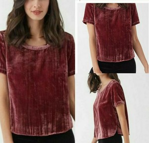 splendid moonstone velvet shirt