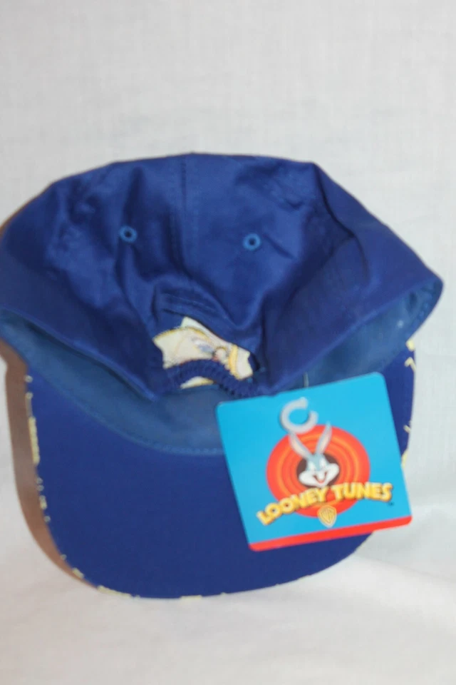 NUEVA CON ETIQUETA TWEETY LOONEY TUNES 1997 GORRA VINTAGE NIÑO TALLA ÚNICA Foto 3 de 3